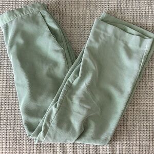 Alfred Dunner Green Corduroy Pants